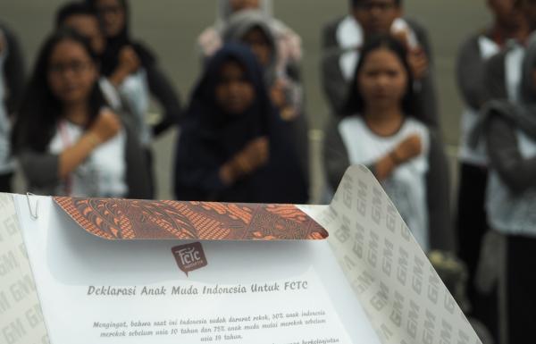 Aksi 10 Mei FCTC untuk Indonesia, Tekad Anak Muda Akhiri Hegemoni Industri Rokok